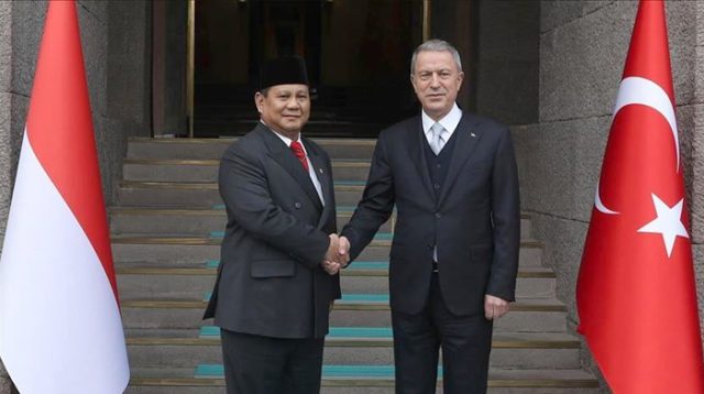 Prabowo dan Menhan Turki Sepakat Kerja Sama Bidang Pertahanan