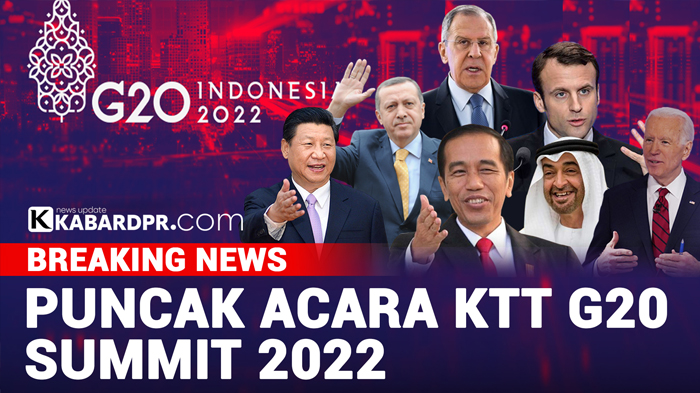 Breaking News: Puncak KTT G20 di Nusa Dua Bali