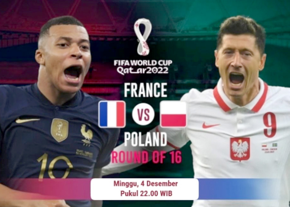 Inilah Prediksi Prancis vs Polandia pada Laga 16 Besar Piala Dunia 2022 Hari ini