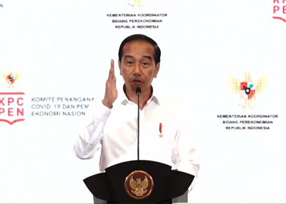 Jokowi Resmi Buka Rakornas Transisi Penanganan Covid-19 dan Pemulihan Ekonomi Nasional