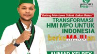 Maju Ketua Umum PB HMI MPO, Ahmad Kelrey Bawa Konsep 'Datang Bawa Solusi Bukan Beban Berat'